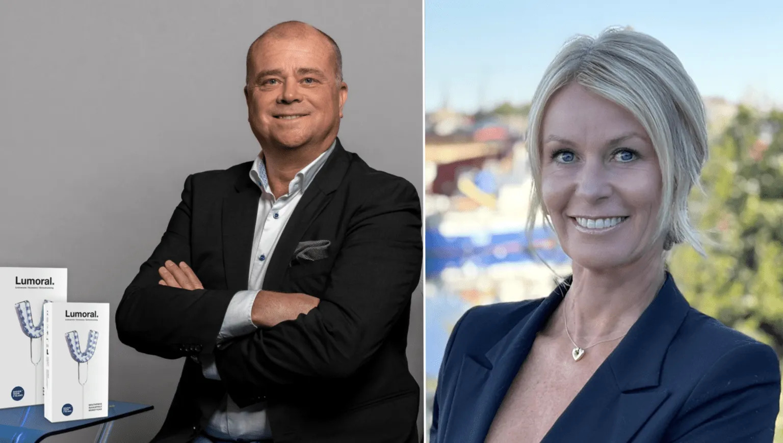 Koite Health CEO PEter Radqvist, Unident co-CEO Carola Sturesson
